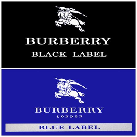 what is burberry black label and blue label|burberry labels for dummies.